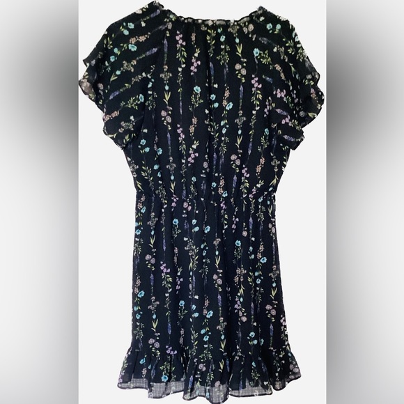 *SALE * Women’s Lauren Conrad floral midi dress Size M easy breezy summer dress - Picture 2 of 3